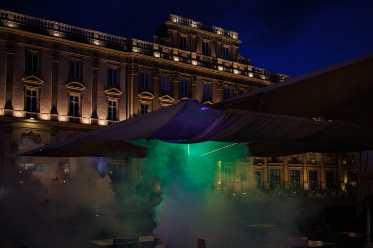 Manifestation contre la réforme des retraite, 1er mai 2023. la manifestation sauvage..
