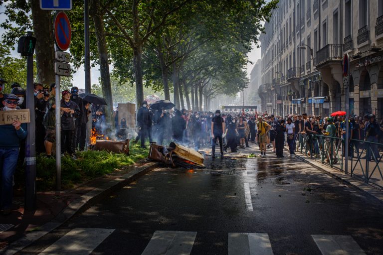 manifestation contre la réforme des retraites 14eme journée – Lyon le 6 juin 2023